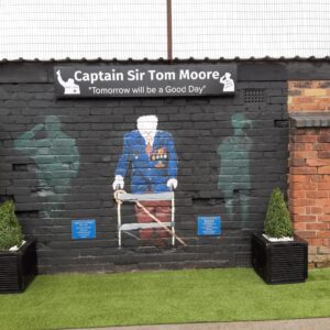 Captain Sir Tom Moore Mural